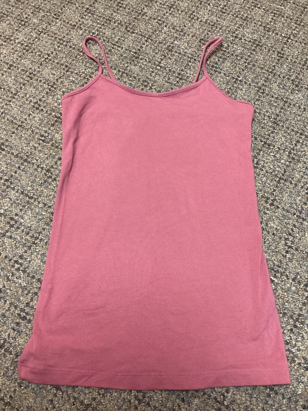 No Boundaries Dusty Pink Spaghetti Strap Camisole Tank Top Size S (3-5)